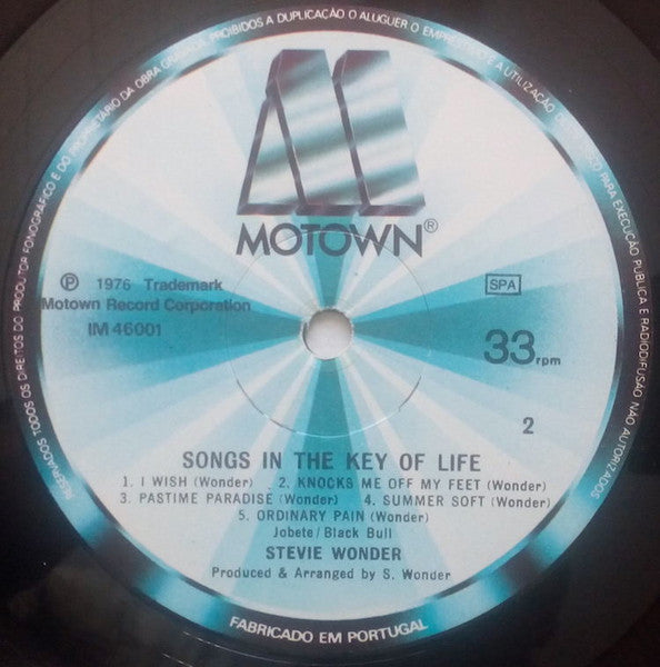 Stevie Wonder - Songs In The Key Of Life