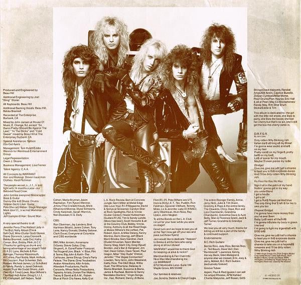 Warrant - Dirty Rotten Filthy Stinking Rich
