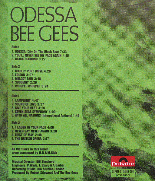 Bee Gees - Odessa