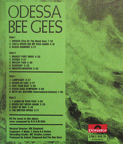 Bee Gees - Odessa