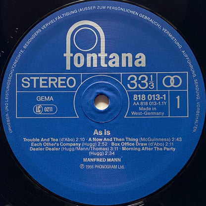 Manfred Mann - As Is