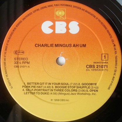 Charles Mingus - Ah Um