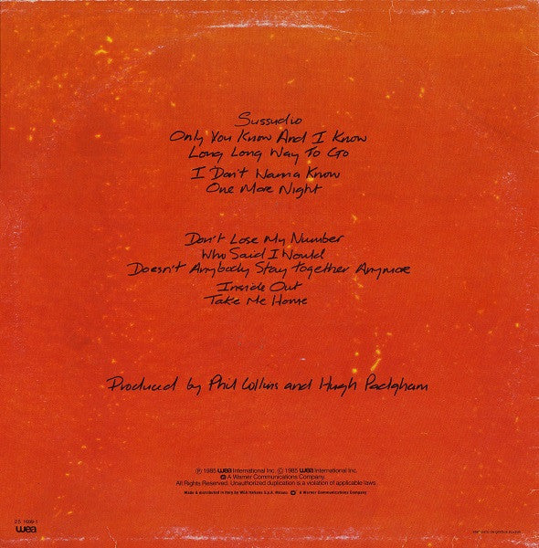 Phil Collins - No Jacket Required