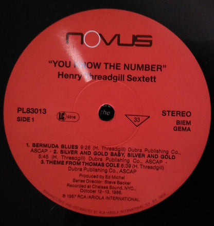 Henry Threadgill Sextett - You Know The Number