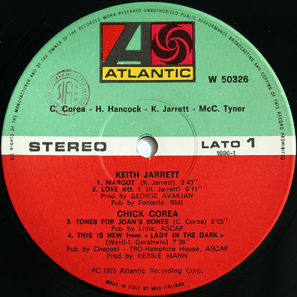 Chick Corea / Herbie Hancock / Keith Jarrett / McCoy Tyner – Chick Corea, Herbie Hancock, Keith Jarrett, McCoy Tyner
