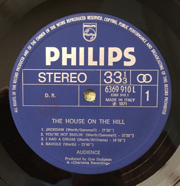 Audience - The House On The Hill
