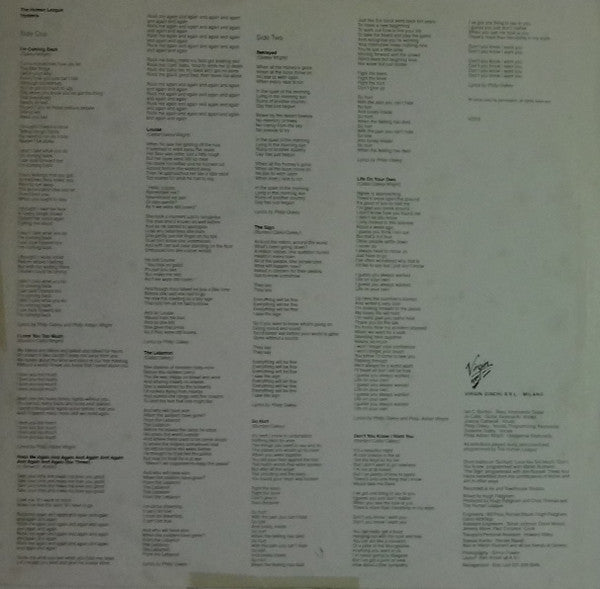 The Human League - Hysteria