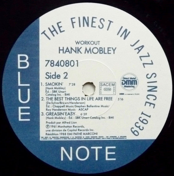 Hank Mobley - Workout
