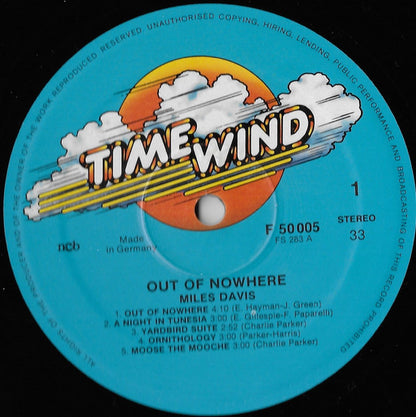 Miles Davis - Out Of Nowhere