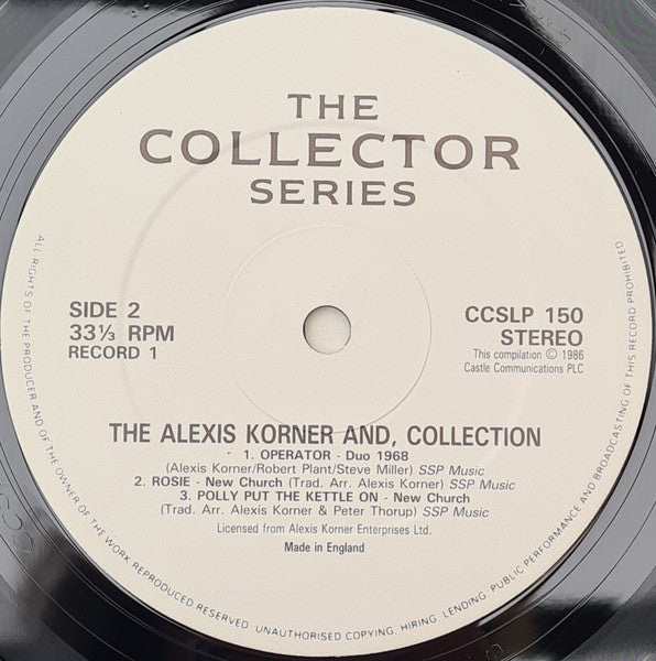 Alexis Korner - Alexis Korner And... 1961 - 1972
