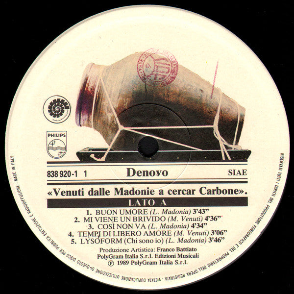 Denovo - Venuti Dalle Madonie A Cercar Carbone