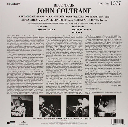 John Coltrane - Blue Train