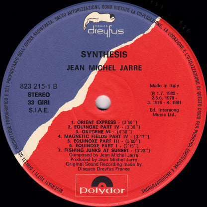 Jean-Michel Jarre - Synthesis