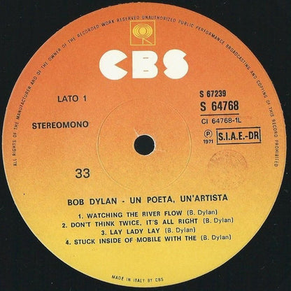 Bob Dylan - Un Poeta Un Artista