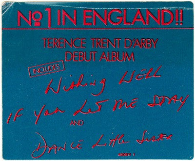 Terence Trent D'Arby - Introducing The Hardline According To Terence Trent D'Arby