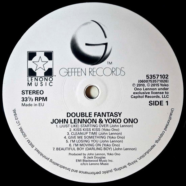 John Lennon & Yoko Ono - Double Fantasy