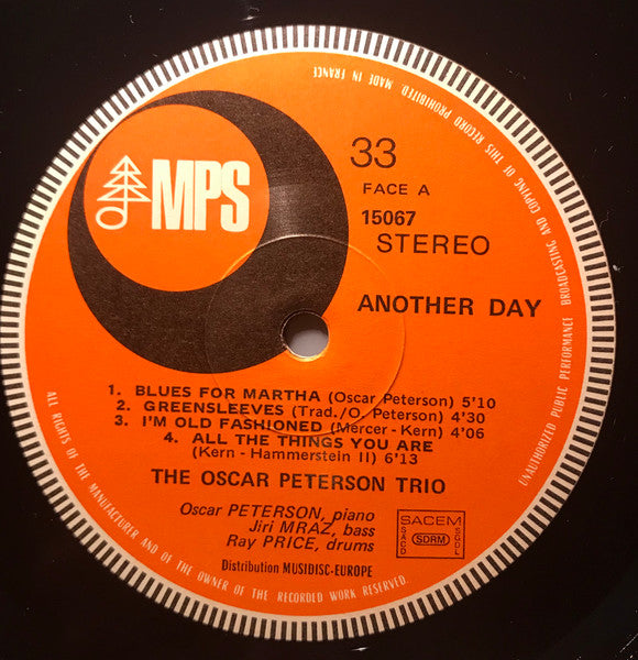 The Oscar Peterson Trio - Another Day