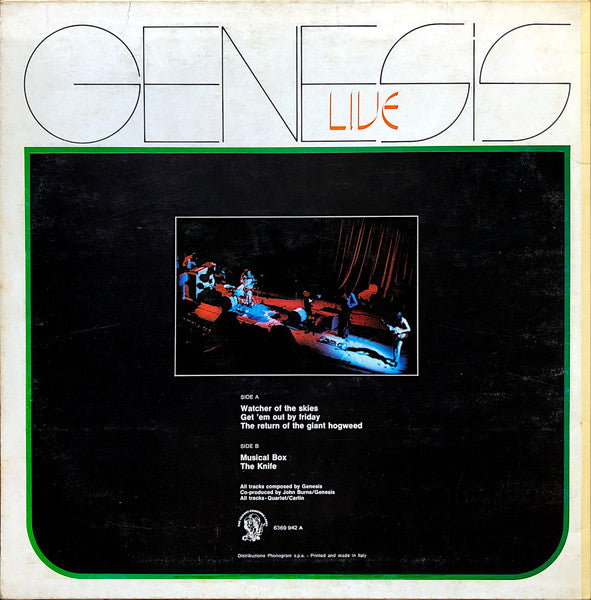 Genesis - Live