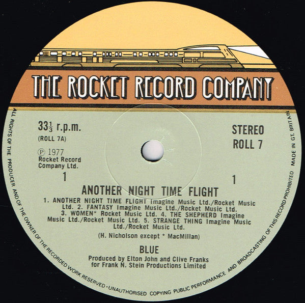 Blue - Another Night Time Flight