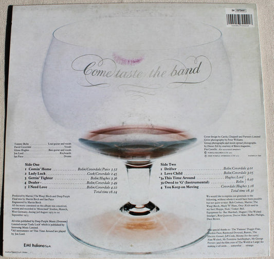 Deep Purple - Come Taste The Band