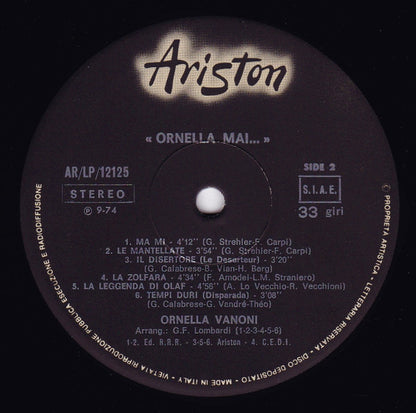 Ornella Vanoni - Ornella Mai...