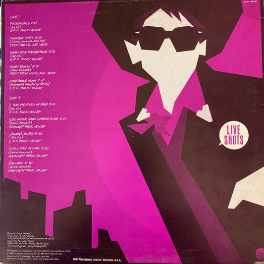 The Joe Ely Band - Live Shots