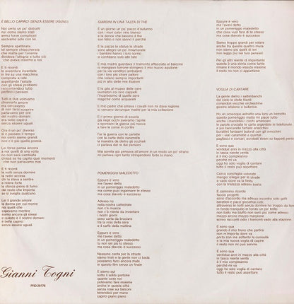 Gianni Togni - Gianni Togni