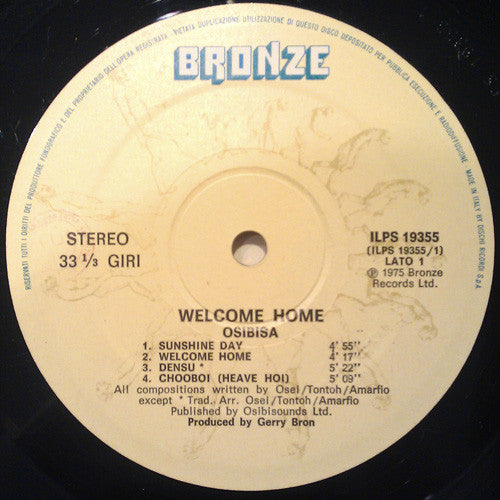 Osibisa - Welcome Home