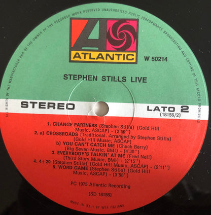 Stephen Stills - Stephen Stills Live