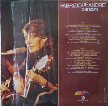 Fabrizio De André - Canzoni