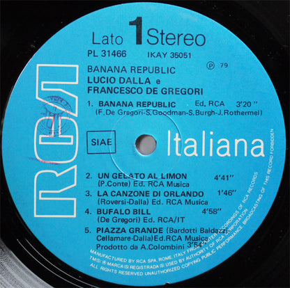 Lucio Dalla - Banana Republic