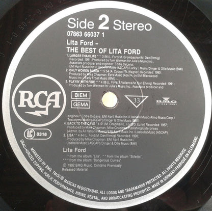 Lita Ford - The Best Of Lita Ford