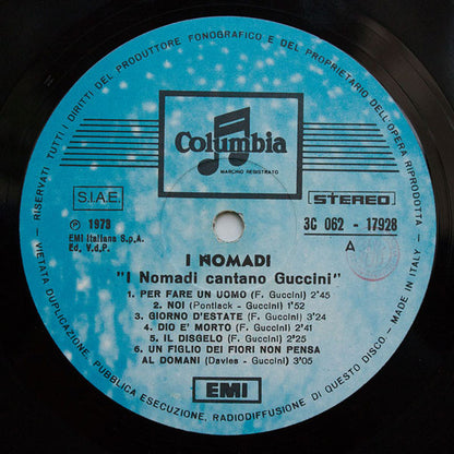 Nomadi - I Nomadi Cantano Guccini