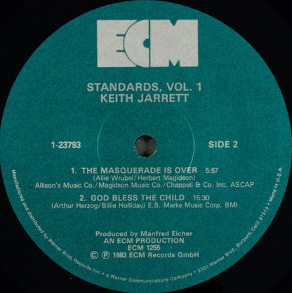 Keith Jarrett - Standards, Vol. 1