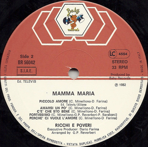 Ricchi E Poveri - Mamma Maria