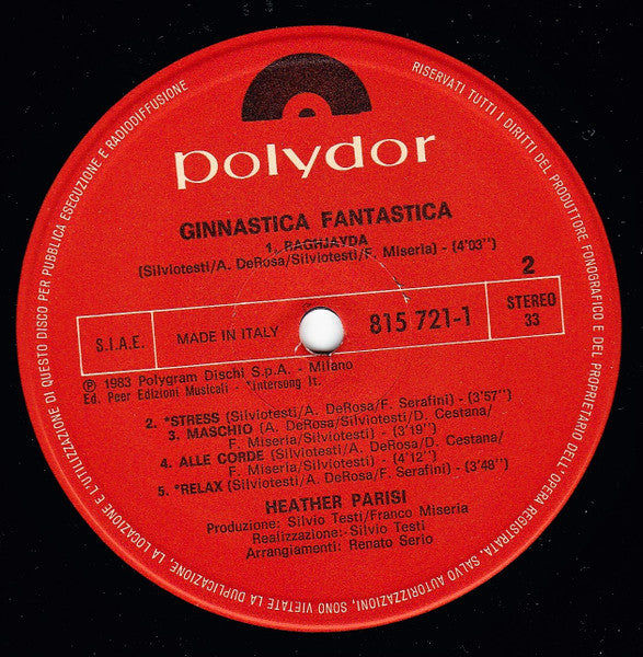 Heather Parisi - Ginnastica Fantastica