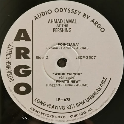 Ahmad Jamal Trio - Ahmad Jamal At The Pershing / But Not For Me - (sigillato)