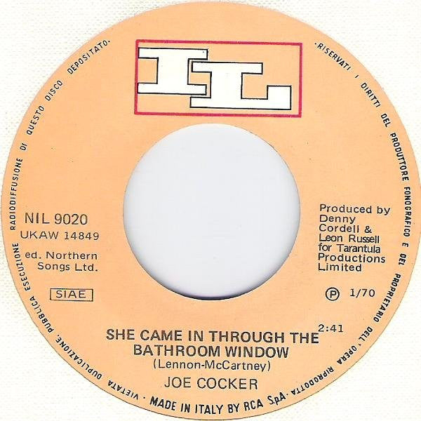 Joe Cocker - Delta Lady (7")