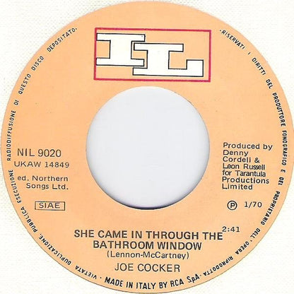 Joe Cocker - Delta Lady (7")