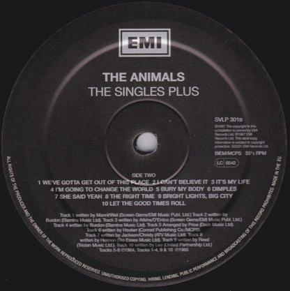 The Animals - The Singles Plus
