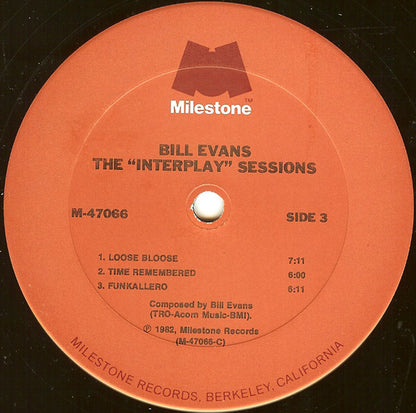 Bill Evans - The "Interplay" Sessions