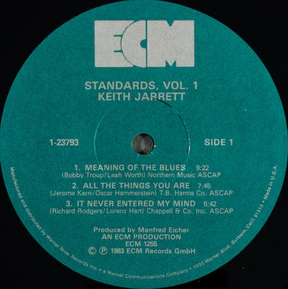 Keith Jarrett - Standards, Vol. 1