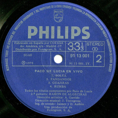 Paco De Lucía - En Vivo Desde El Teatro Real