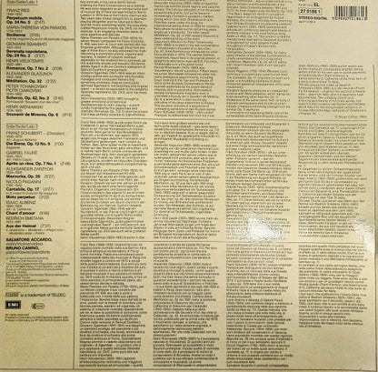 Salvatore Accardo, Bruno Canino ‎– Famous Encores Berühmte Zugaben