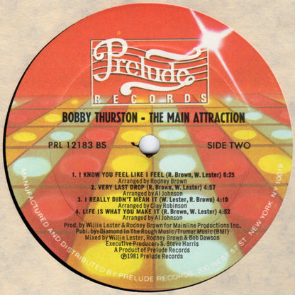 Bobby Thurston - The Main Attraction