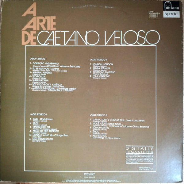 Caetano Veloso - A Arte De Caetano Veloso