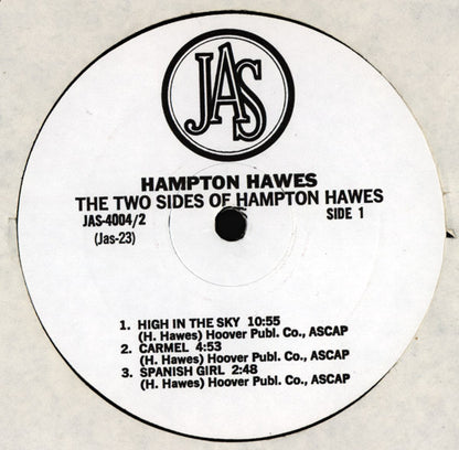 Hampton Hawes - The Two Sides Of Hampton Hawes