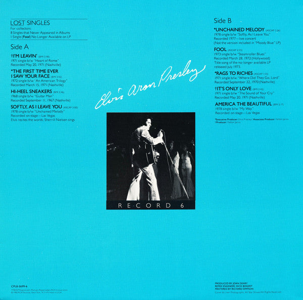 Elvis Presley - Elvis Aron Presley (1955-1980 - 25 Anniversary) (box)