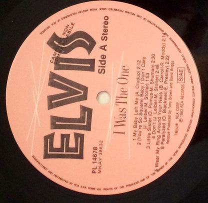 Elvis Presley - I Was The One