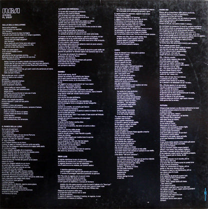 Lucio Dalla - Dalla